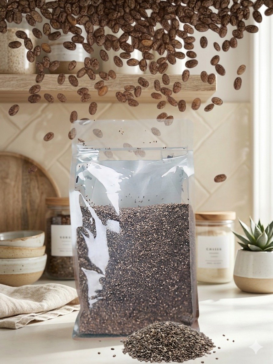 Raw Organic Chia Seeds  